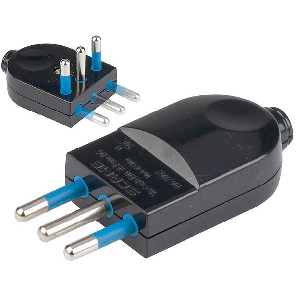 Spina dritta orientabile 10A IMQ