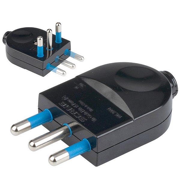 Spina dritta orientabile 16A IMQ