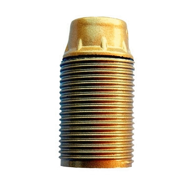 Portalampada filettato oro E14