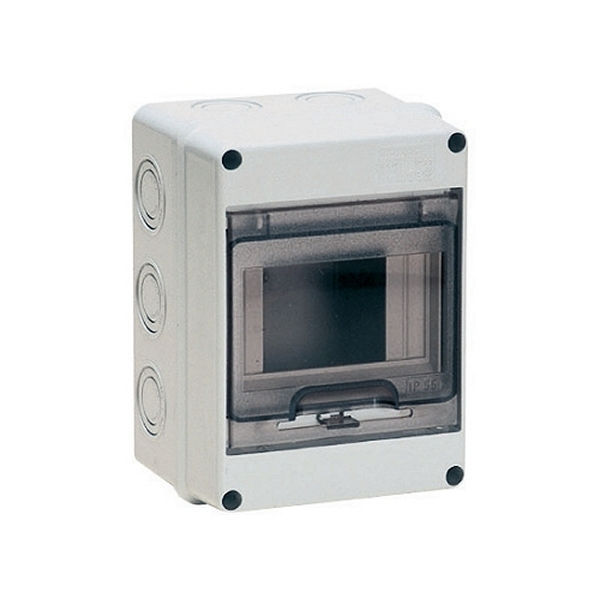 Centralino da parete con coperchio IP65 3/5 moduli
