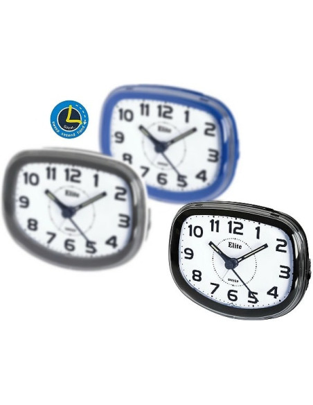 Sveglia silenziosa con luce. ripetizione e crescendo 105x80mm