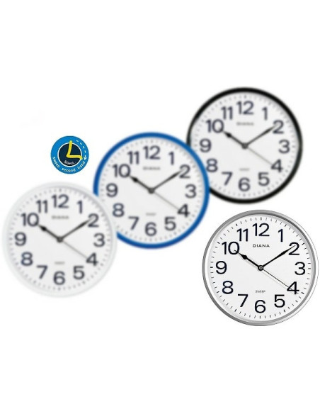 Orologio da parete silenzioso Ø 25cm