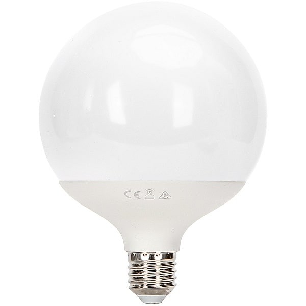 Lampada LED Globo 120mm E27 20W luce fredda