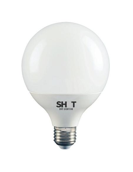 Lampada LED Globo 120mm E27 20W luce calda