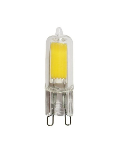 Lampada LED Bulbo G9 2W luce calda corpo in vetro
