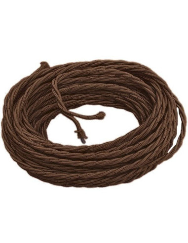 Cavo treccia tessile doppio isolamento 3x1mm