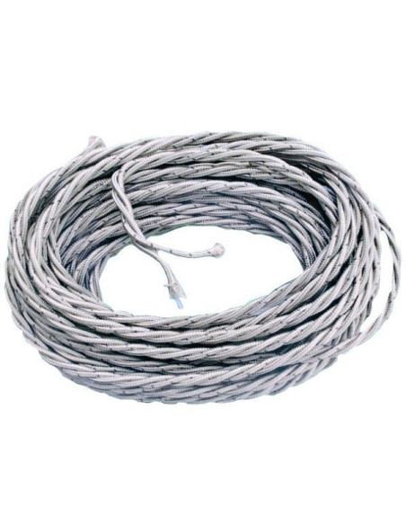 Cavo treccia tessile doppio isolamento 3x1.5mm