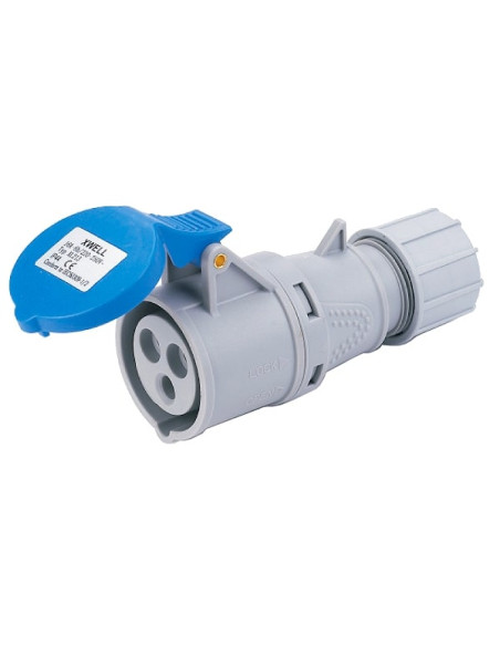 Presa industriale CEE 2P+T 32A 230V IP44