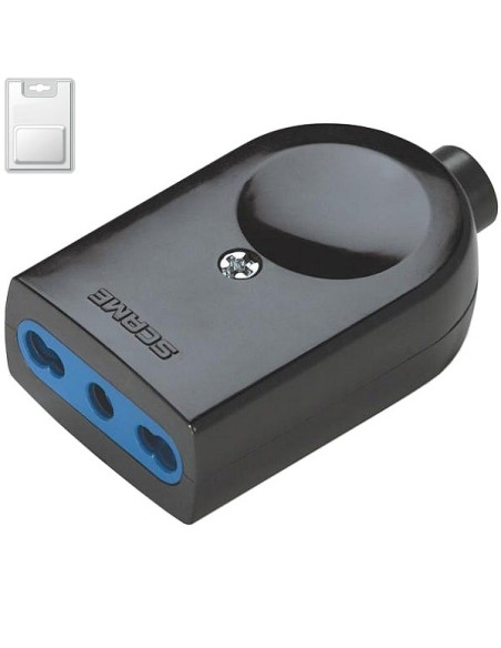 Presa polivalente 2P+T 10/16A IMQ