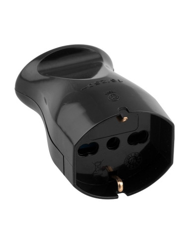Presa volante 2p+T schuko 16A - IMQ