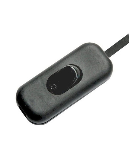 Interruttore deviatore terminale a bilanciere nero