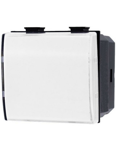 Pulsante portanome 2 moduli