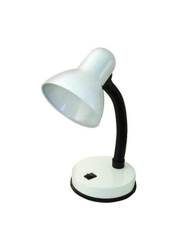 Lampada da tavolo bianca snodabile E27