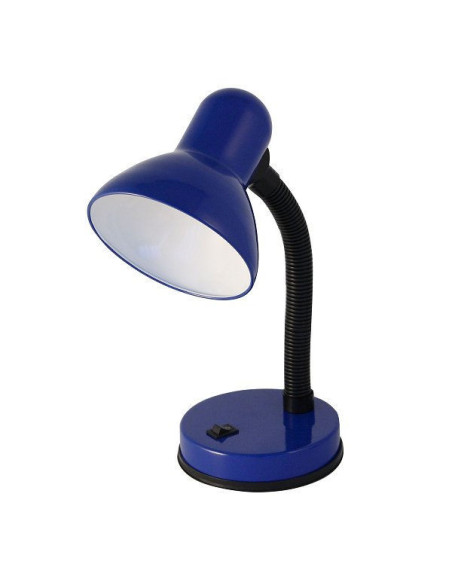 Lampada da tavolo blu snodabile E27