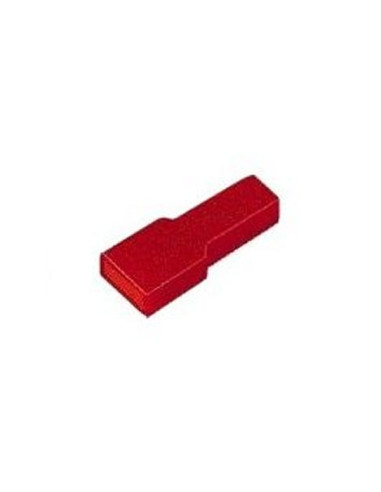 Coprifaston rosso per prese da 6.3mm
