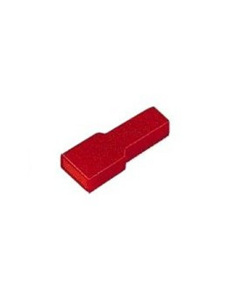 Coprifaston rosso per prese da 6.3mm