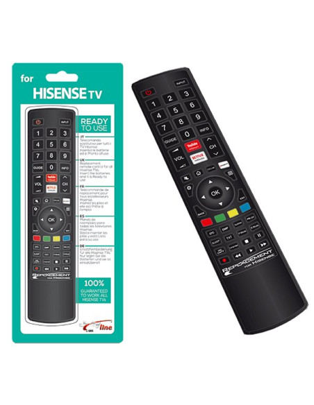 Telecomando replacemente dedicato HI-SENSE