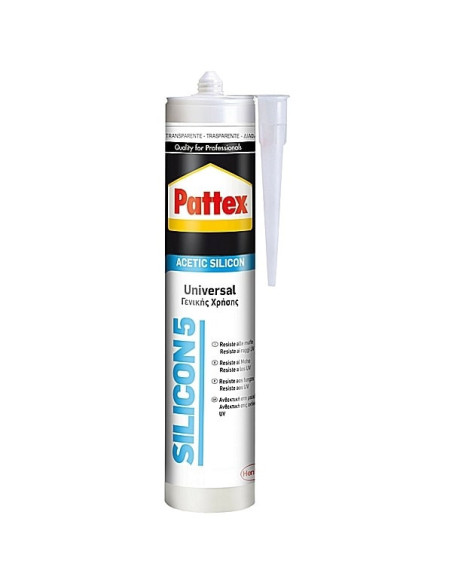 Pattex silicone trasparente (280ml)