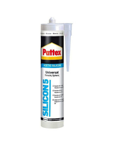 Pattex silicone bianco (280ml)
