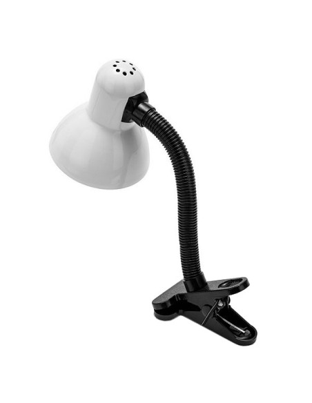 Lampada bianca con clip E27
