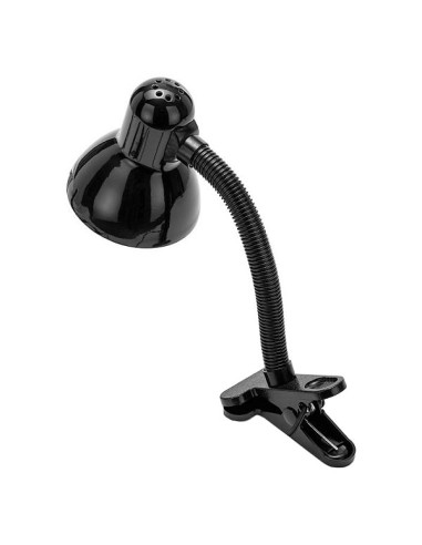 Lampada nera con clip E27