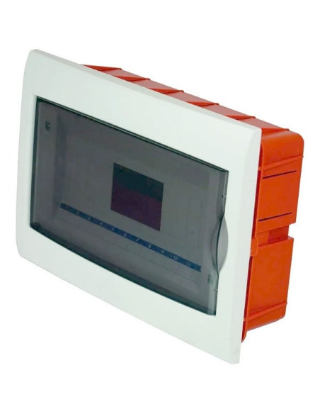 Centralino da incasso con coperchio IP40 10/14 moduli