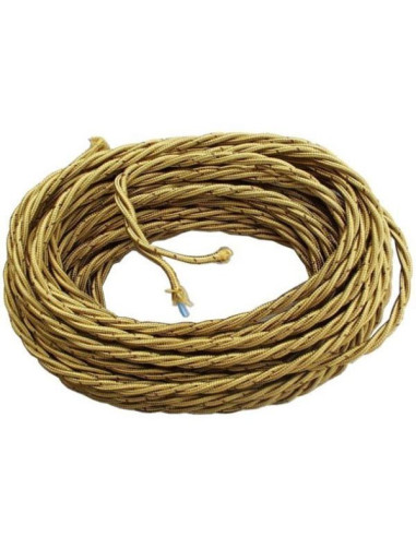 Cavo treccia tessile doppio isolamento 3x1mm