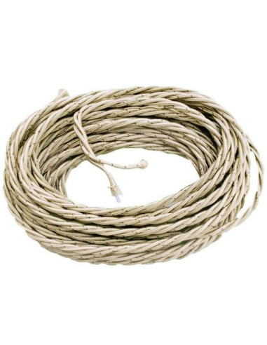 Cavo treccia tessile doppio isolamento 3x1.5mm