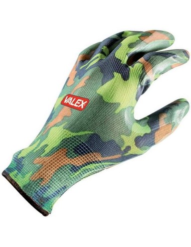 Guanti poliestere rivestiti nitrile taglia 10