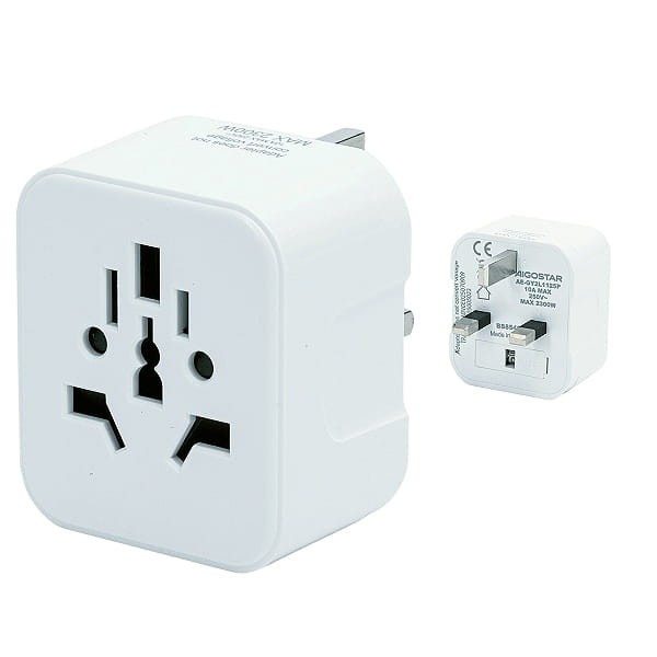 Adattatore spina italiana in spina UK con fusibile