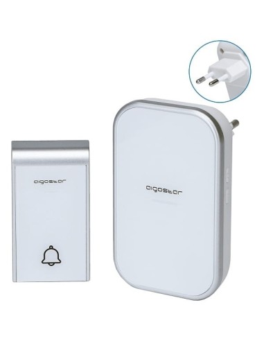 Campanello senza fili portata 150m 36 melodie alimentazione 230V