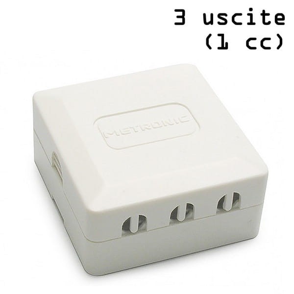 Partitore induttivo da interno 3 uscite