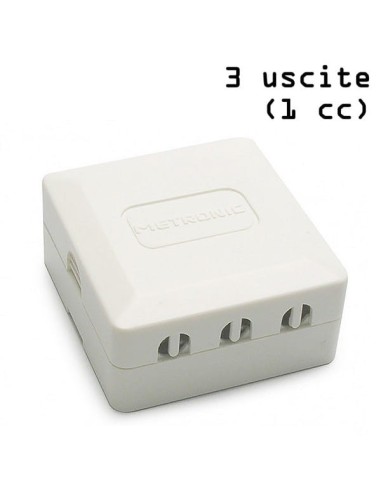 Partitore induttivo da interno 3 uscite