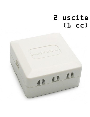Partitore induttivo da interno 2 uscite