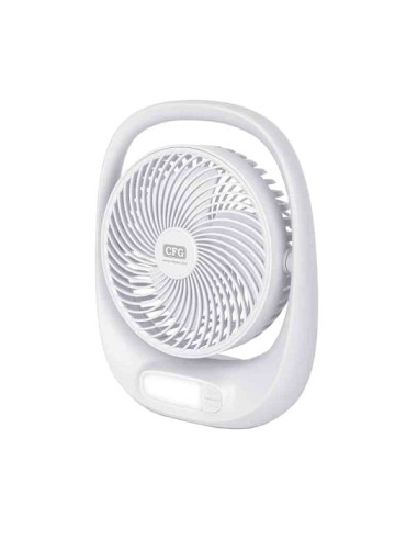Ventilatore box ricaricabile pala 16cm 3 velocità