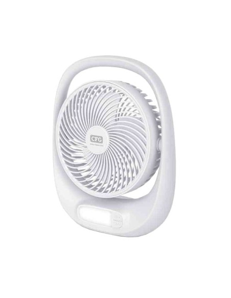 Ventilatore box ricaricabile pala 16cm 3 velocità