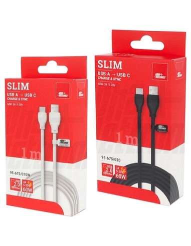 Cavo USB lunghezza 1m tipo A / tipo C
