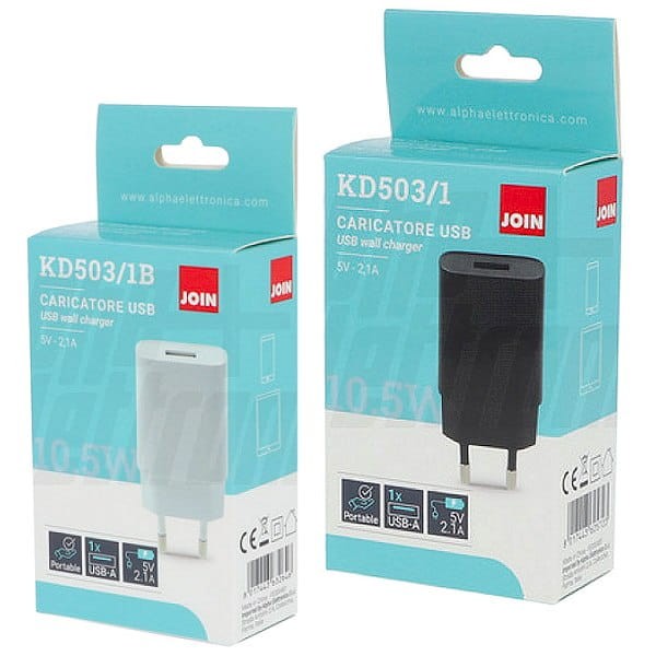 Alimentatore USB 5V 2.1Ah