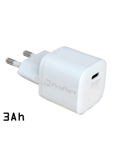 Alimentatore rapido PD USB-C 5V 3Ah 20W