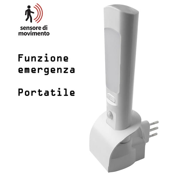 Lampada muro 3 funzioni