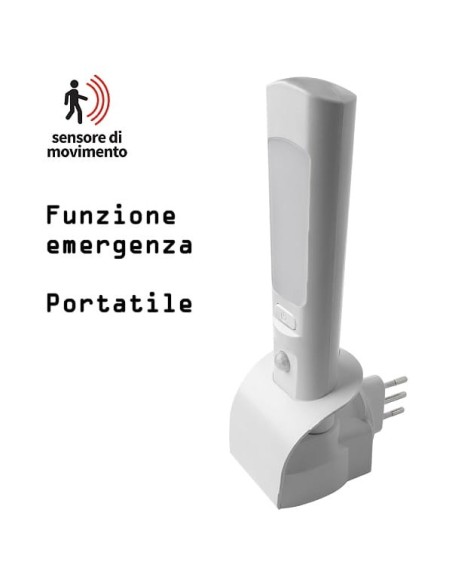 Lampada muro 3 funzioni