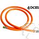 Flessibile gas F/F SX G 1/4'' 40cm