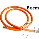 Flessibile gas F/F SX G 1/4'' 80cm