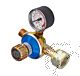 Riduttore gas alta pressione 12Kg/h 0-4 bar