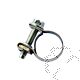 Fascetta stringitubo gas zincata 12x14mm