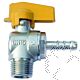 Rubinetto gas valvola a sfera maschio 1/2 DX