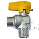 Rubinetto gas valvola a sfera maschio/maschio 1/2 1/2 DX DX