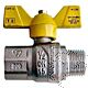 Rubinetto gas valvola a sfera maschio/femmina 1/2 1/2 DX DX