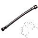 Tubo flessibile inox acqua 35cm 1/2