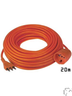 Avvolgicavo con prolunga elettrica da 10 m Fervi A010/10 4 prese Schuko